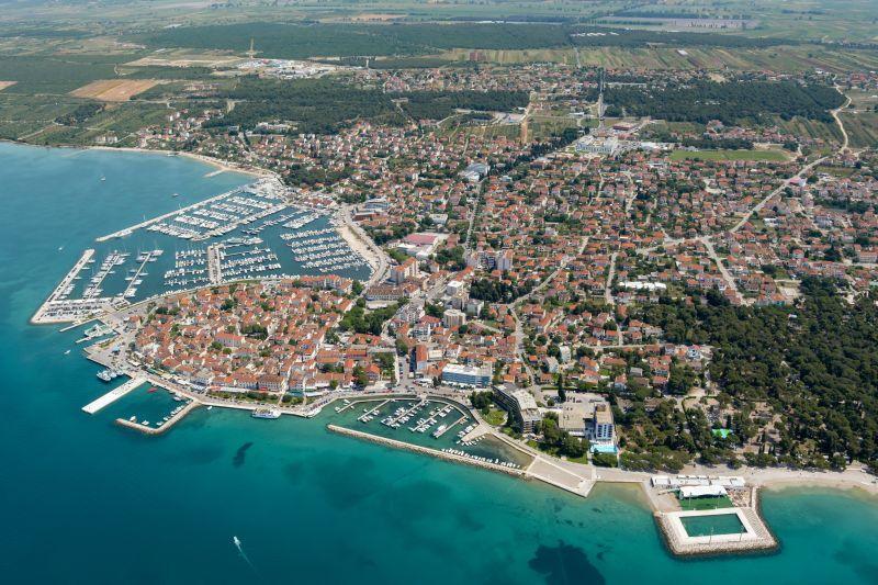 Apartmani Kapitanovic Biograd Na Moru Kültér fotó
